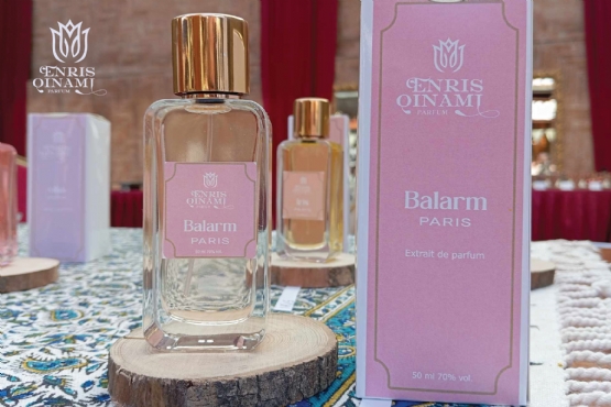 Parfumi Balarm 50 Ml Nga Parfumisti Enris Qinami, Balarm parfum unik, Parfum alkimik, Parfum Me Arome Jasemini, Parfum Me Arome Shafrani, Parfum Me Arome Ambergris, Parfum Me Arome Myshku, Parfum Me Arome Dushku