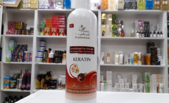 Balsam Profesional Orchid Keratin Me Ekstrakte Te Kamomilit Per Floke Te Yndyrshem, Blasam Kamomil per Zbokth,  Balsam Kamomil Per flok me Yndyre, Balsam Per Floke Te Drejte, Balsam Per Floke Te Yndyrshem Nga Produkte Natyrale